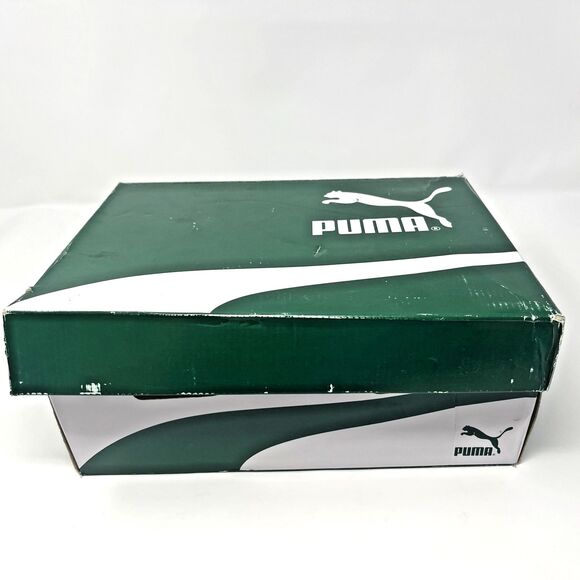 US Size 8 PUMA Palace Guard Black White Orange Men’s Basketball Sneaker Box Dmg main image 5
